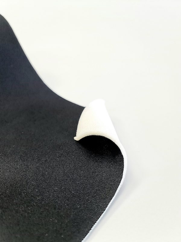 1002HL - black headliner material (texture: flat-woven fabric)