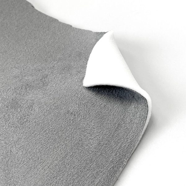 1061 - medium-light grey headliner material (suede, 4 way stretch)