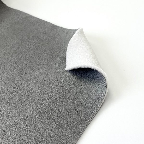 1067 - medium-dark grey headliner material (suede, 4 way stretch)
