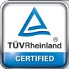 TÜV Rheinland certified